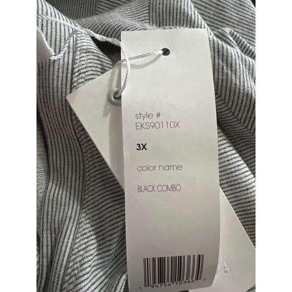 NWT Adyson Parker size 3X striped knit casual comfortable dress - Picture 5 of 5